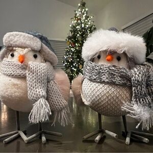 2 Mini Target Winter/Holiday Birds